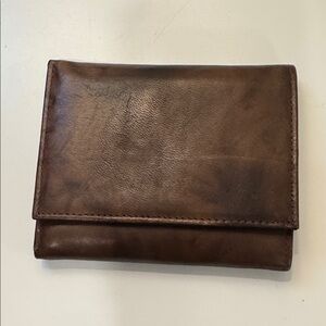 Classic Brown Leather Men's Wallet